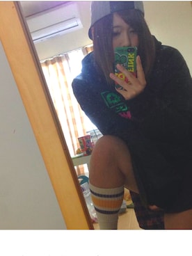 「CREATURE（クリーチャー）のアイテム」を使った、RIOさん（レディース・162cm）の夏コーディネート
