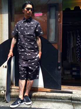「emerica」｜Yuya Nagaiさん（メンズ・170cm）の夏コーディネート
