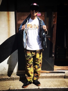 「NADA.（ナダ）のアイテム」を使った、Yuya Nagaiさん（メンズ・170cm）の秋コーディネート