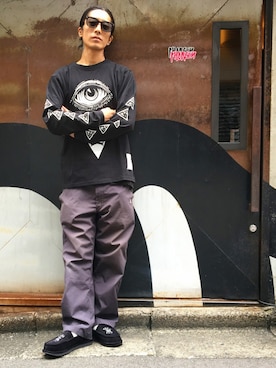 「ANARC OF HEX」｜Yuya Nagaiさん（メンズ・170cm）の秋コーディネート