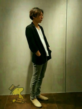 「アイテム（その他シューズ）」を使った、zakiさん（メンズ・174cm・40代）の夏コーディネート