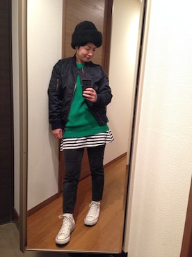 sh!noさん（レディース・150cm）の冬コーディネート