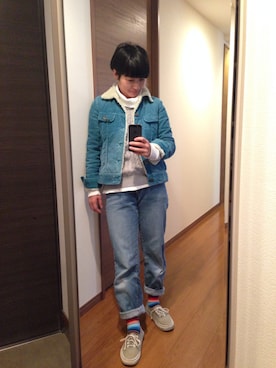 sh!noさん(レディース・150cm)の冬コーディネート