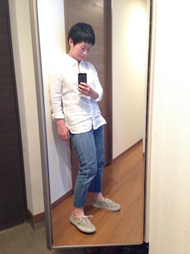 「アイテム（ピアス（両耳用））」を使った、sh!noさん（レディース・150cm・30代）の春コーディネート