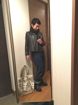 「アイテム（ピアス（両耳用））」を使った、sh!noさん（レディース・150cm・30代）の秋コーディネート