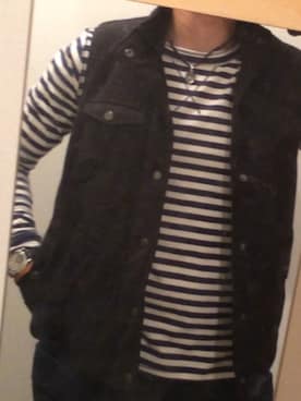 「BLESS（ブレス）のアイテム（トップス）」を使った、Ryuーzoさん（メンズ・170cm）の春コーディネート