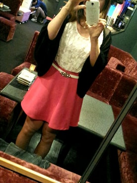 「アイテム（ワンピース/ドレス）」を使った、Minori Asahiさん（レディース・155cm・20代）の冬コーディネート