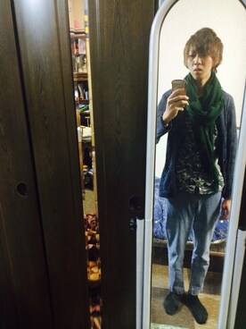 unhappinessさん（メンズ・178cm）の春コーディネート