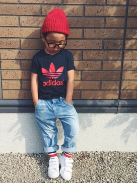 yuuuuuuminさん（キッズ・110cm）の夏コーディネート