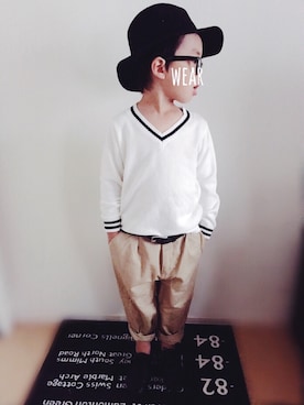 yuuuuuuminさん（キッズ・110cm）の秋コーディネート