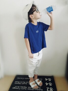 「ポカリコーデバトン」｜yuuuuuuminさん（キッズ・110cm）の秋コーディネート