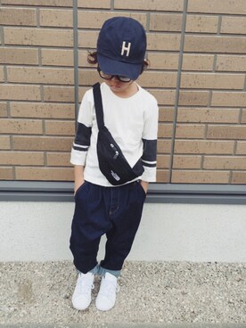 yuuuuuuminさん（キッズ・120cm）の秋コーディネート