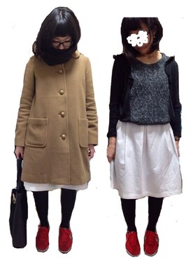 monneさん(レディース・159cm)の冬コーディネート