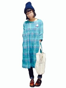 monneさん（レディース・159cm）の秋コーディネート