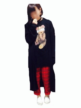 monneさん（レディース・159cm）の秋コーディネート