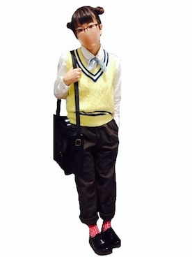 monneさん（レディース・159cm）の秋コーディネート