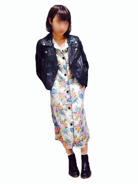 monneさん（レディース・159cm）の秋コーディネート