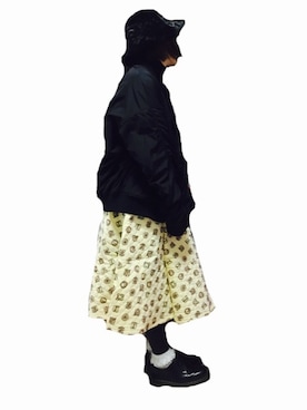 「i（アイ）のアイテム（ジャケット/アウター）」を使った、monneさん（レディース・159cm）の冬コーディネート