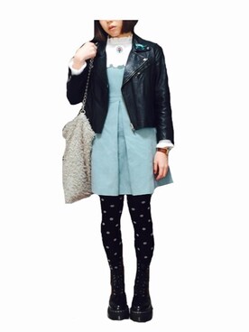 「厚底」｜monneさん（レディース・159cm）の春コーディネート