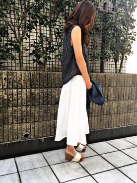 「BANANA REPUBLIC」｜「アイテム（その他）」を使った、itsuka*✧さん（レディース・155cm）の春コーディネート