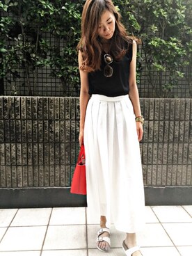 itsuka*✧さん（レディース・155cm）の夏コーディネート