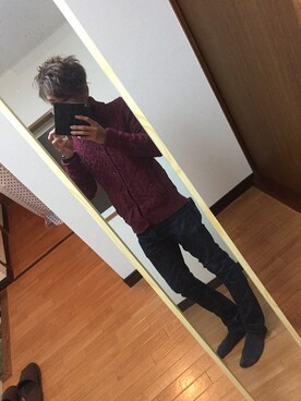 「RAGEBLUE（レイジブルー）のアイテム（その他アウター）」を使った、春さん（メンズ・170cm）の秋コーディネート