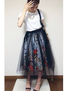 さくらさん(レディース・160cm)の夏コーディネート