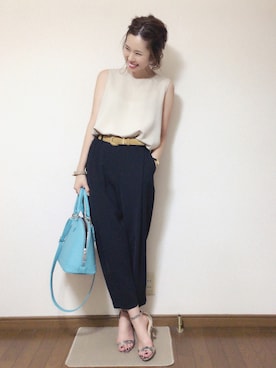 さくらさん（レディース・160cm）の夏コーディネート