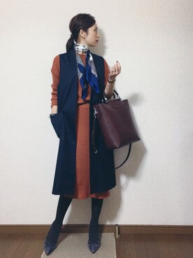 さくらさん(レディース・160cm)の秋コーディネート