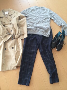 しましまさん（レディース・164cm）の秋コーディネート