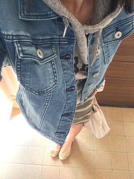 しましまさん（レディース・164cm）の春コーディネート