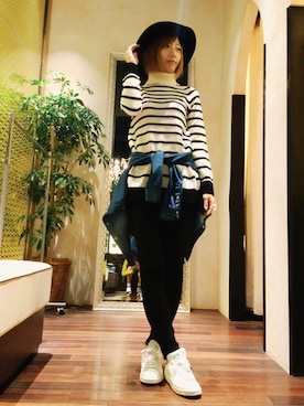 ENDさん（レディース・164cm）の秋コーディネート