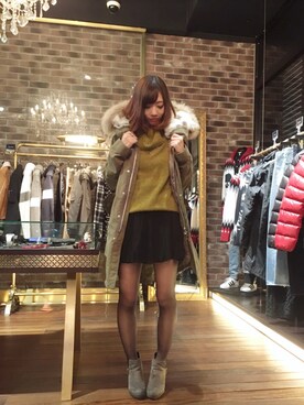 ENDさん（レディース・164cm）の冬コーディネート