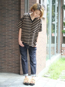 PRESS naitouさん(レディース・160cm)の夏コーディネート