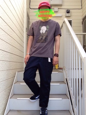 「RRL（ダブル アール エル）のアイテム（アクセサリー）」を使った、t.mさん（メンズ・174cm）の春コーディネート