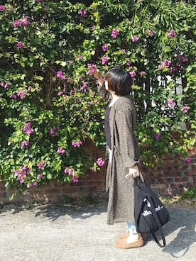 「MONKI」｜K Fungさん（レディース・162cm）の秋コーディネート