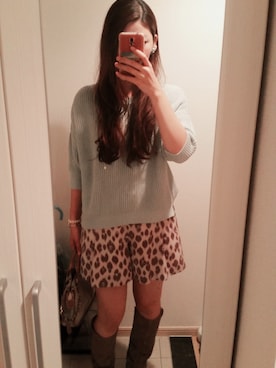 「Grand Tableのアイテム（その他、ピンク系）」を使った、AYAKO☺さん（レディース・167cm）の秋コーディネート