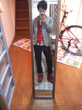 ばそんさん(メンズ・174cm)の秋コーディネート