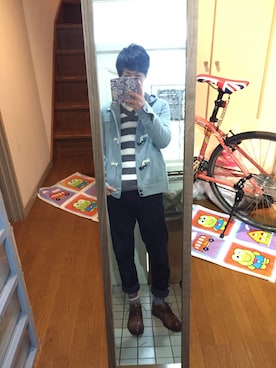 ばそんさん（メンズ・174cm）の秋コーディネート