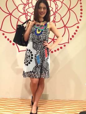 Marine Limouzinさん（レディース・168cm）の夏コーディネート