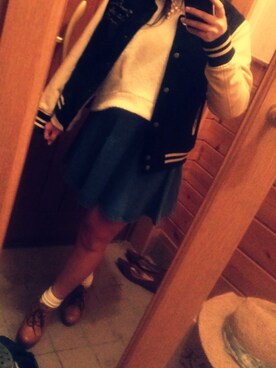 ubuさん（レディース・152cm）の春コーディネート