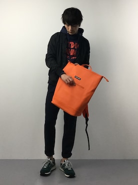 中嶋時男さん（メンズ・183cm）の冬コーディネート