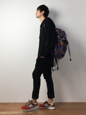 中嶋時男さん（メンズ・183cm）の冬コーディネート