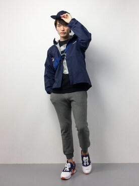 中嶋時男さんの「ザ・ノース・フェイス　メンズマウンテンレインパーカー / ドットショットジャケット」を使ったコーディネート