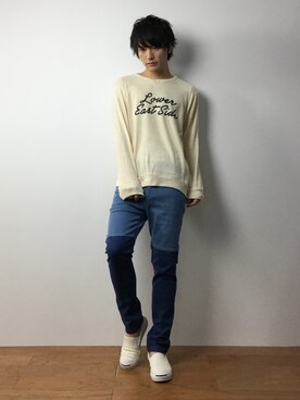 中嶋時男さん（メンズ・183cm）の冬コーディネート