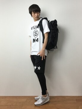 「DETAILS（ディテールズ）のアイテム」を使った、中嶋時男さん（メンズ・183cm）の冬コーディネート