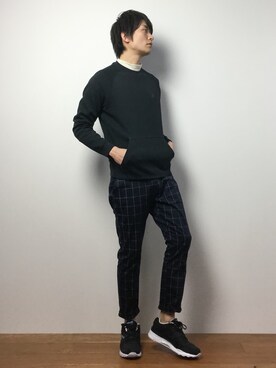 中嶋時男さん（メンズ・183cm）の春コーディネート