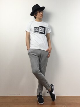 中嶋時男さん（メンズ・183cm）の春コーディネート