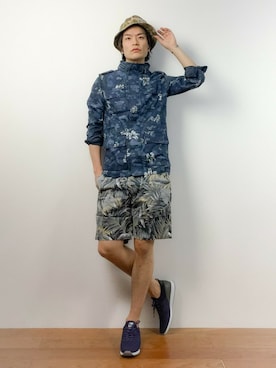 中嶋時男さん（メンズ・183cm）の春コーディネート