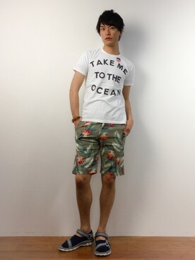 中嶋時男さん（メンズ・183cm）の春コーディネート